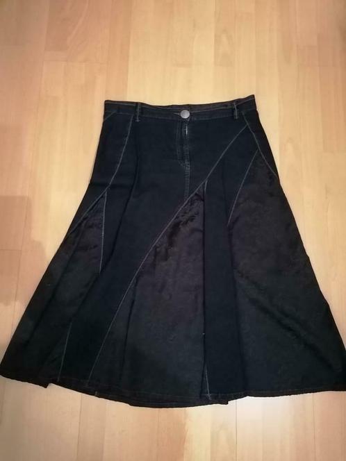 Jupe en jeans Green Ice T42, Kleding | Dames, Rokken, Zo goed als nieuw, Maat 42/44 (L), Blauw, Onder de knie, Ophalen of Verzenden