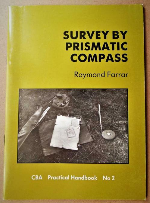 Survey by Prismatic Compass [archéologie] - 1987 - R. Farrar, Livres, Science, Utilisé, Autres sciences, Enlèvement ou Envoi