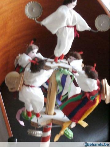 Instrument de percussion portugais avec castagnettes, Musique & Instruments, Enlèvement ou Envoi, Utilisé