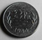 monnaie Belge - 2 francs 1944, Enlèvement ou Envoi, Monnaie en vrac, Belgique