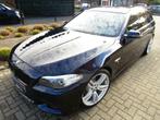 Bmw 520dA (190pk) M SPORTPACK Eur6/leder/pdc/airco/nav/m'15, 5 places, Carnet d'entretien, Série 5, Noir