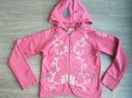 Roze gilet met kap - Diesel - maat 128-134, Kinderen en Baby's, Ophalen of Verzenden, Zo goed als nieuw