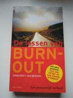De lessen van burn-out. Annegreet Van Bergen., Gelezen, Ophalen of Verzenden