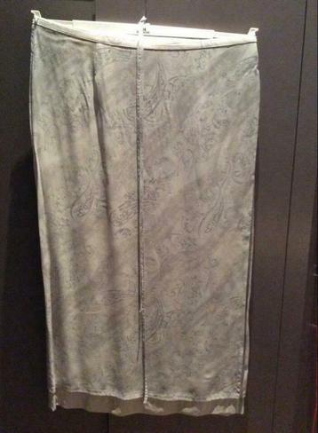 MAYERLINE, Maxi rok, dubbellagig voile, maat 48, Enlèvement ou Envoi, Comme neuf, Taille 46/48 (XL) ou plus grande, Gris