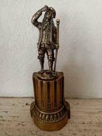 La  statue Régule/laiton "Fauconnier" des années 70s (13/25c, Antiquités & Art, Bronze, Enlèvement ou Envoi