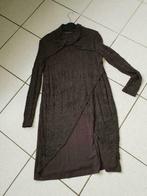 Robe dame, Bruin, Maat 42/44 (L), Ophalen of Verzenden, Knielengte