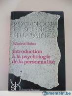 Introduction à la psychologie de la personnalité, Livres, Enlèvement ou Envoi, Utilisé, Psychologie de la personnalité