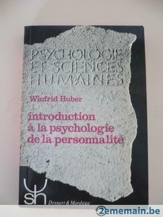 Introduction à la psychologie de la personnalité, Livres, Psychologie, Utilisé, Psychologie de la personnalité, Enlèvement ou Envoi