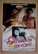 2 Vorstinnen en een Vorst - Originele poster 1981 - 42x59cm, Utilisé, Enlèvement ou Envoi