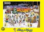 kerstpuzzel stam & pilou 1000 stuks, Kinderen en Baby's, Speelgoed | Kinderpuzzels, Nieuw, Ophalen of Verzenden