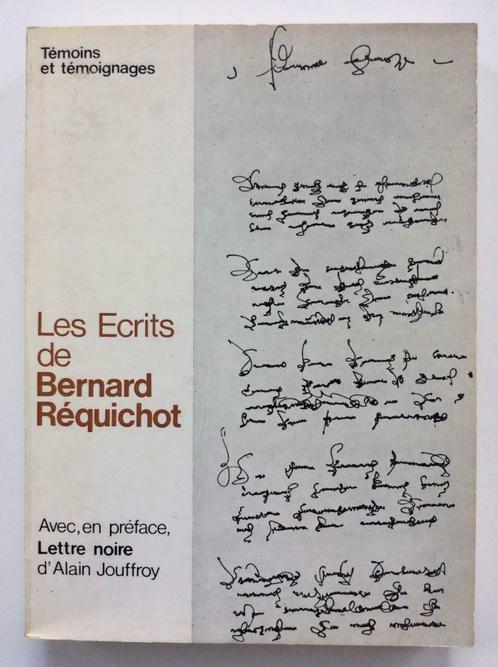 Les Ecrits de Bernard Réquichot (La Connaissance, 1973), Livres, Art & Culture | Arts plastiques, Enlèvement ou Envoi