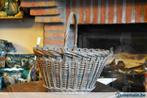 ancien panier en rotin, Ophalen of Verzenden, Gebruikt, Mand