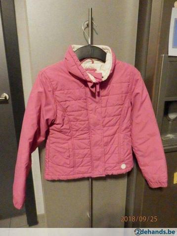 Bench: Roze jas maat 128, Enlèvement ou Envoi, Utilisé, Manteau