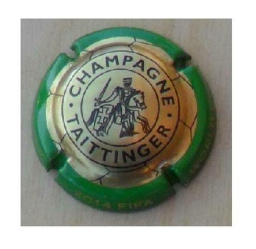 Champagne capsules - Taittinger 111a "2014 FIFA" (L 5660), Collections, Collections Autre, Comme neuf, Envoi