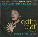 Edith Piaf – Mon Dieu / La belle histore d’amour + 1 – EP, Gebruikt, 7 inch, Ophalen of Verzenden, Pop