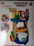 NEUF chariot de nettoyage avec 10 accessoires, Enfants & Bébés, Jouets | Autre, Garçon ou Fille, Enlèvement ou Envoi, Neuf