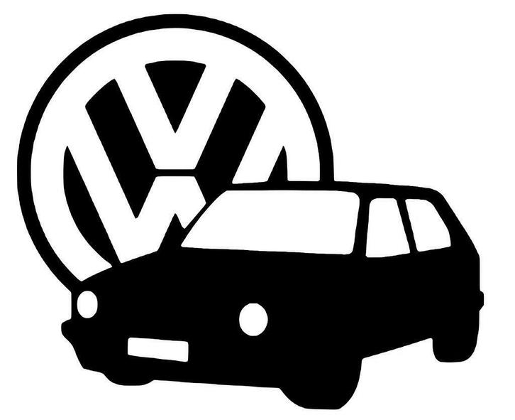 VW golf 1 sticker, Auto diversen, Autostickers, Ophalen of Verzenden