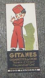 Art deco boek-BLADWIJZER Gitanes sigaretten 1-2, Comme neuf, Envoi