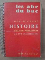 Les ABC du Bac: Histoire - 1964, Utilisé, Enlèvement ou Envoi