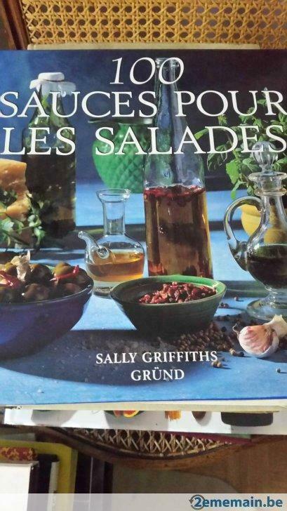 livre 100 sauces pour les salades, Livres, Livres de cuisine, Utilisé, Envoi