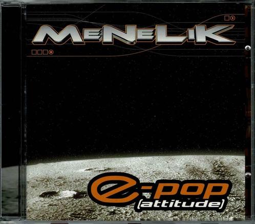 Ménélik - e-pop (attitude), CD & DVD, CD | Francophone, Comme neuf, Enlèvement ou Envoi
