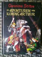 Boek Geronimo Stilton - De avonturen van koning Arthur., Boeken, Zo goed als nieuw, Ophalen