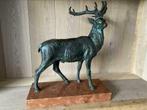 Bronzen beeld gesigneerd met certificaat mooi Hert 🦌
