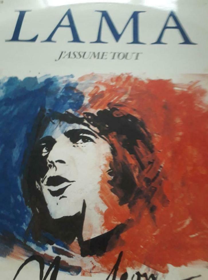 VYNIL NAPOLEON SERGE LAMA DOUBLE ALBUM), CD & DVD, Vinyles | Autres Vinyles, Utilisé, Enlèvement