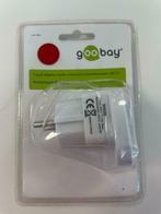Goobay 94026 Travel adapter - World universal to grounded CE, Enlèvement ou Envoi, Neuf