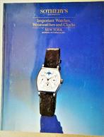 Catalogue d'enchères : Montres, montres-bracelets et horloge, Enlèvement ou Envoi, Utilisé, Sotheby's New York, Catalogue
