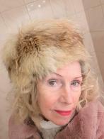 dameshoedje in vossenbont, Kleding | Dames, 55 cm (S, 6⅞ inch) of minder, Hoed, Ophalen of Verzenden, Onbekend