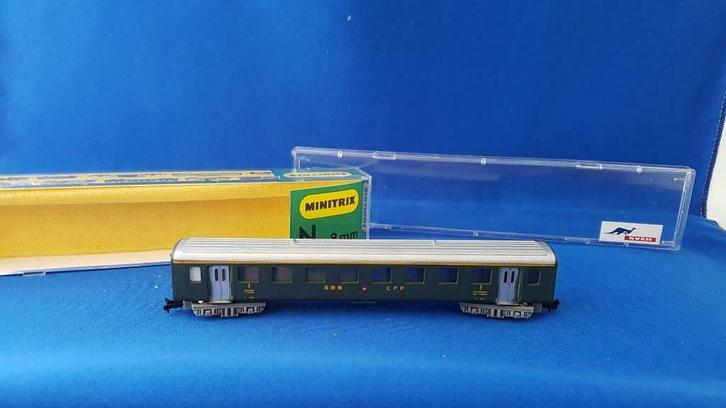 minitrix 3505 N Scale, Hobby en Vrije tijd, Modeltreinen | Overige schalen, Zo goed als nieuw, Ophalen of Verzenden