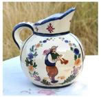 §pichet cruche faiencerie jemappes decor breton, Ophalen of Verzenden