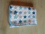 Deken babybed "Little Dutch" mixed stars mint 70x100, Enlèvement ou Envoi, Comme neuf, 70 à 85 cm, Couverture