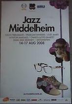 affiche/poster - jazz middelheim 2008 (60 x 40 cm), Nieuw, Ophalen of Verzenden