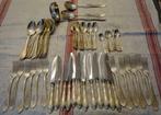Vintage Soviet USSR Melchior Silver Plated Cutlery Set of 63