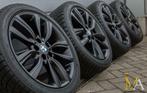 18 ORIGINELE BMW 2 SERIE F45 F46 WINTERSET ZWART WINTER, 18 inch, Banden en Velgen, Nieuw, Personenwagen