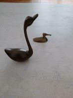 Messing zwaan en eend, Ophalen