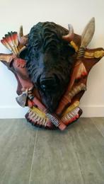 Wanddecoratie bison., Ophalen, Nieuw