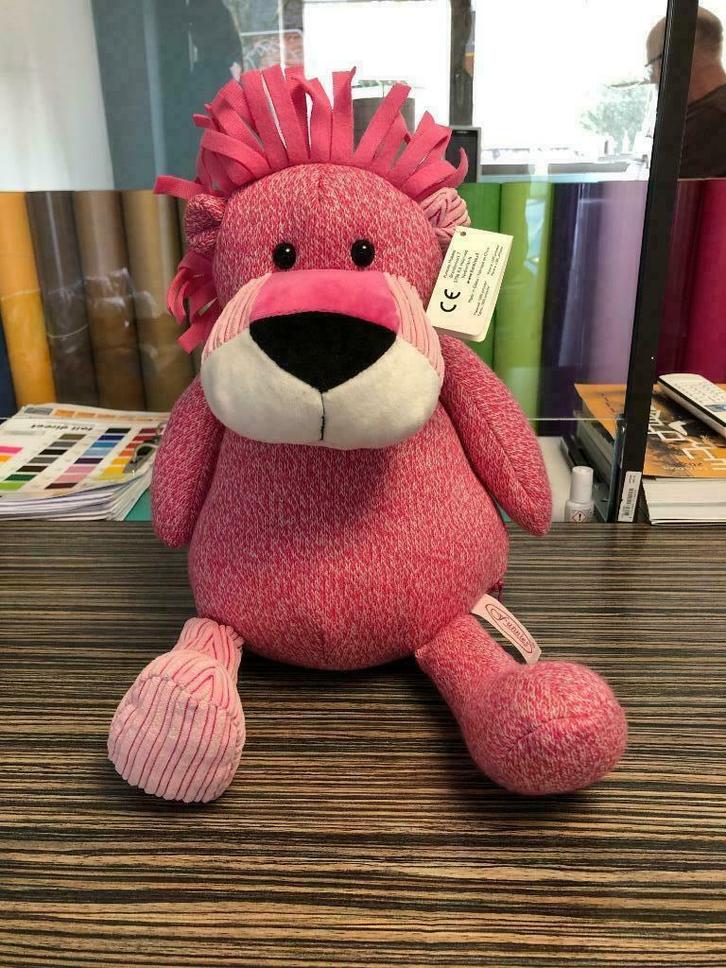 Knuffel met gepersonaliseerde naam geborduurd, Kinderen en Baby's, Speelgoed | Knuffels en Pluche, Nieuw, Overige typen, Ophalen of Verzenden