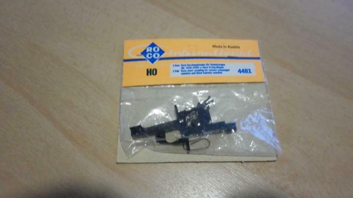 Roco 4481/40215 paar Kortkoppelingen Ombouwwagen, Hobby en Vrije tijd, Modeltreinen | H0, Zo goed als nieuw, Wagon, Gelijkstroom of Wisselstroom