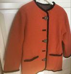 Superbe veste en laine 100%, orange, envoi gratuit, 44-46, Comme neuf