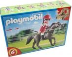 PLAYMOBIL Arabisch Renpaard met Paardenbox - 5112, Ophalen, Complete set