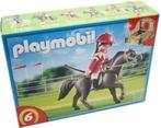 PLAYMOBIL Arabisch Renpaard met Paardenbox - 5112, Ensemble complet, Enlèvement