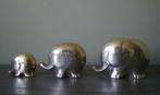 Set van 3 koperen olifanten: In zeer goede staat, Antiek en Kunst, Ophalen of Verzenden, Koper