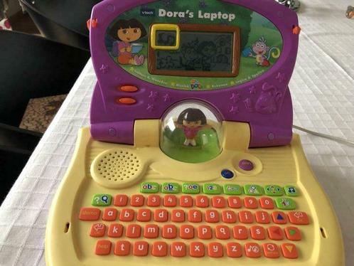V-tech computer Dora, Consoles de jeu & Jeux vidéo, Consoles de jeu | Autre, Utilisé, Enlèvement ou Envoi