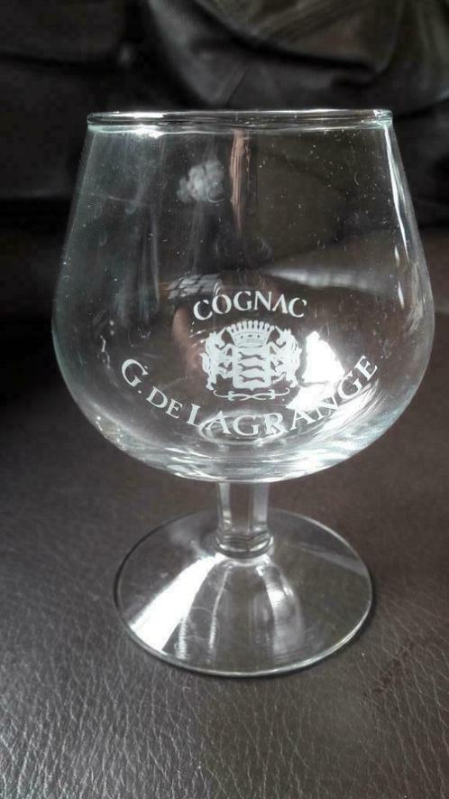 Cognac glas G. DeLagrange, Verzamelen, Glas en Drinkglazen, Zo goed als nieuw, Borrel- of Shotglas, Ophalen of Verzenden
