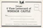 Lettercard Château de Windsor, Comme neuf, Carte, Photo ou Gravure, Enlèvement ou Envoi