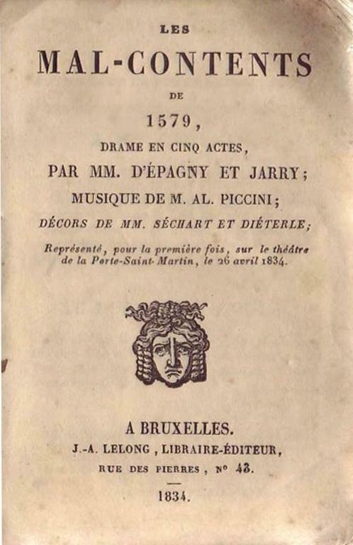 Violet d'Épagny & Alexandre Jarry, Les mal-contents de 1579, Antiek en Kunst, Antiek | Boeken en Manuscripten, Ophalen of Verzenden