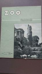 Zoo. Revue edité par la Société Royale De Zoologie d'Anvers, Boeken, Ophalen of Verzenden, Zo goed als nieuw